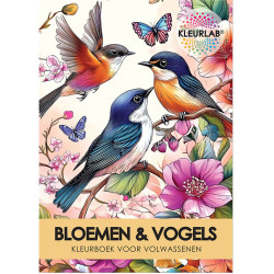 Bloemen & Vogels | Kleurboek voor Volwassenen