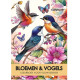 Bekijk het kleurboek Bloemen & Vogels in detail Kleurboek met bloemen en vogels voor volwassenen uit de collectie van Kleurlab®