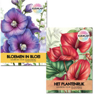 2 Kleurboeken vol Natuurpracht | Botanische Voordeelset