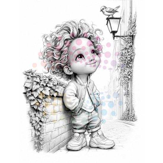 Kleurboek Chibi Boys met kawaii karakters voor volwassenen en tieners uit de collectie van Kleurlab®
