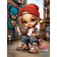 Kleurboek Chibi Boys met kawaii karakters voor volwassenen en tieners uit de collectie van Kleurlab®