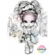 Kleurboek Chibi Girls met kawaii karakters voor volwassenen en tieners uit de collectie van Kleurlab®