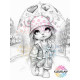 Kleurboek Chibi Girls met kawaii karakters voor volwassenen en tieners uit de collectie van Kleurlab®