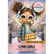 Chibi Girls - Winter Fashion Vibes | Kleurboek voor Volwassenen