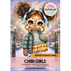 Chibi Girls - Winter Fashion Vibes | Kleurboek voor Volwassenen