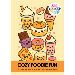 Cozy Foodie Fun | Kleurboek voor Volwassenen