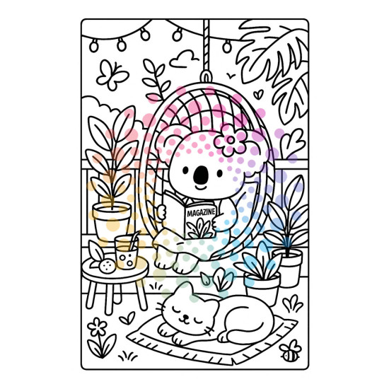 Cozy Summer Fun | Kleurboek voor Volwassenen Cozy Summer Fun | Kleurboek voor Volwassenen