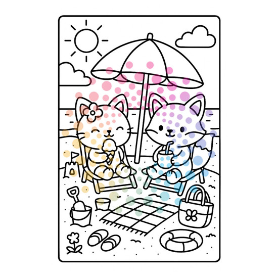 Cozy Summer Fun | Kleurboek voor Volwassenen Cozy Summer Fun | Kleurboek voor Volwassenen
