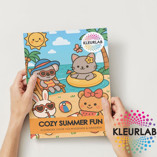 Cozy Summer Fun | Kleurboek voor Volwassenen Cozy Summer Fun | Kleurboek voor Volwassenen