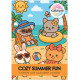 Cozy Summer Fun | Kleurboek voor Volwassenen Cozy Summer Fun | Kleurboek voor Volwassenen