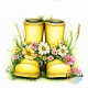 Kleurboek met bloemen en tuinteferelen voor volwassenen uit de collectie van Kleurlab®