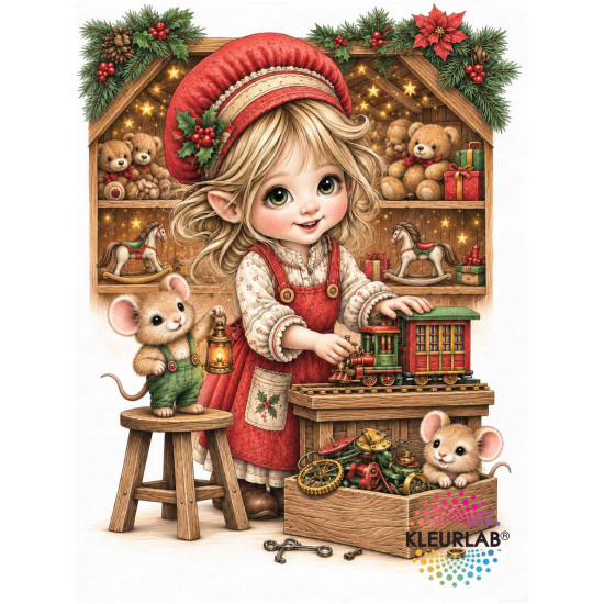 De Magie van Kerstmis | Kleurboek voor Volwassenen