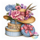 Bekijk het kleurboek Fleurige Hoeden vol flair en bloemen Kleurboek Fleurige Hoeden met bloemenhoeden en sierlijke details uit de collectie van Kleurlab®