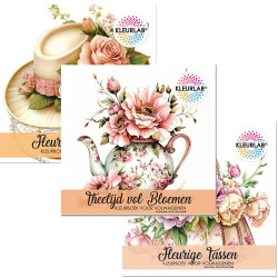 3 Kleurboeken vol Vrolijke Elegantie | Complete Fleurige Voordeelset