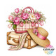 Bekijk het kleurboek Fleurige Tassen met stijlvolle details Kleurboek Fleurige Tassen met bloemen, bladeren en elegante tassen uit de collectie van Kleurlab®