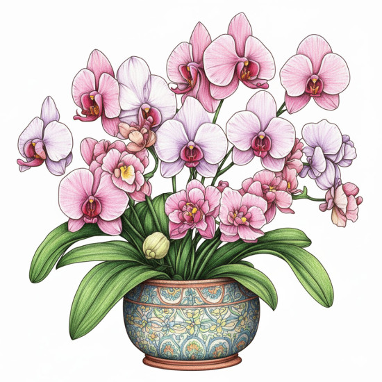 Bekijk het kleurboek Bloemen Wereld van dichtbij Kleurboek voor volwassenen met bloemmotieven uit de collectie van Kleurlab®