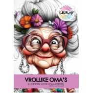Vrolijke Oma's | Kleurboek voor Volwassenen