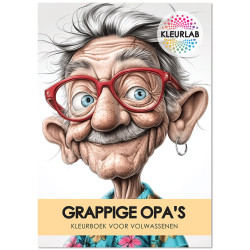 Grappige Opa's | Kleurboek voor Volwassenen