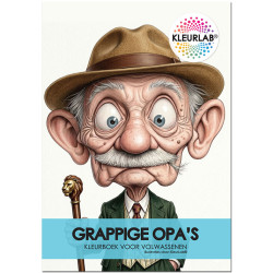 Grappige Opa's | Kleurboek voor Volwassenen