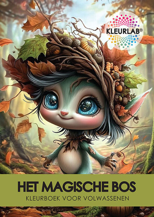 KleurLab® – Creatieve kleurboeken voor volwassenen | Het Magische Bos
