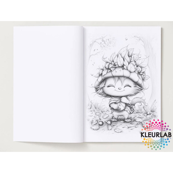 Het Magische Bos kleurboek – droom weg met bomen, dieren en rust Kleurboek Het Magische Bos van Kleurlab® vol fantasievolle natuurillustraties voor Volwassenen
