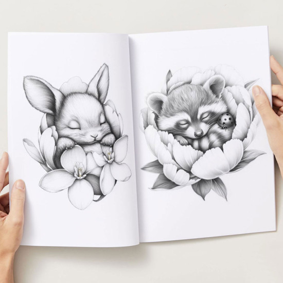 Kleine Dromers | Kleurboek voor Volwassenen Kleine Dromers | Kleurboek voor Volwassenen