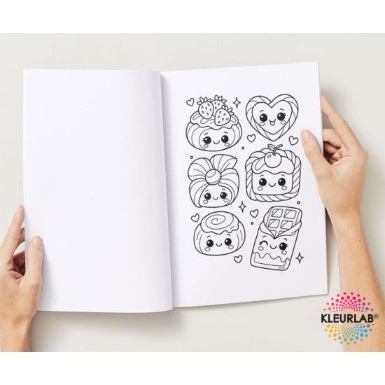 Cozy Foodie Fun | Kleurboek voor Volwassenen Cozy Foodie Fun | Kleurboek voor Volwassenen