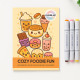 Cozy Foodie Fun | Kleurboek voor Volwassenen Cozy Foodie Fun | Kleurboek voor Volwassenen