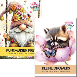 2 Kleurboeken vol Dromerige Fantasie | Vriendelijke Voordeelset