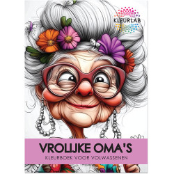 Vrolijke Oma's | Kleurboek voor Volwassenen