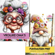 2 Kleurboeken vol Humor | Vrolijke Voordeelset