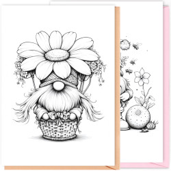 Puntmutsen Pret | 8 Luxe Kleurkaarten Set 
