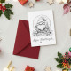 Bekijk de Kerst kleurkaarten Puntmutsen Pret in detail Kerst Kleurkaarten voor volwassenen uit de collectie van Kleurlab®