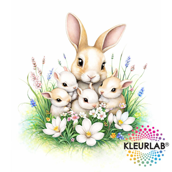 Kleurboek met bloemen en vogels voor volwassenen uit de collectie van Kleurlab®