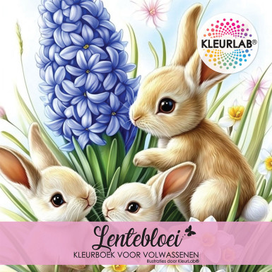 Het Lente Kleurboek! Lentebloei
