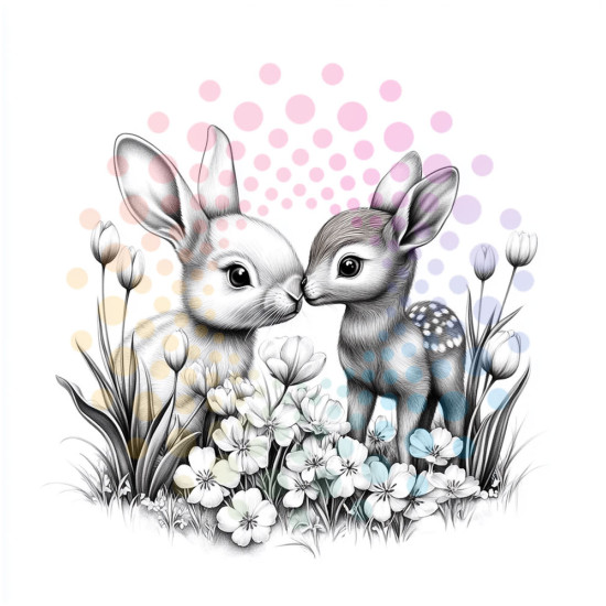 Kleurboek met bloemen en vogels voor volwassenen uit de collectie van Kleurlab®