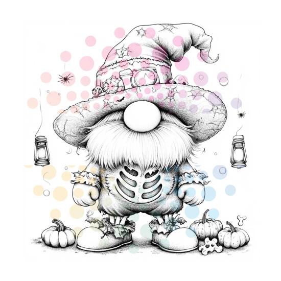 Grappig én griezelig kleurboek voor Volwassenen. Kabouters in Halloweenstijl – perfect voor ontspannen kleuren met een knipoog. Ook leuk als cadeau.