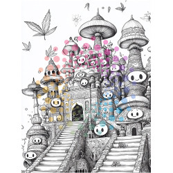 Psychedelic Madness | Kleurboek voor Volwassenen
