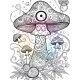 Psychedelic Madness | Kleurboek voor Volwassenen Psychedelic Madness | Kleurboek voor Volwassenen