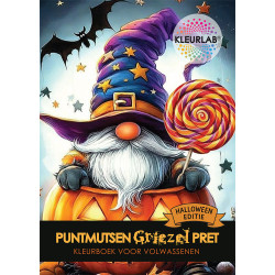 Puntmutsen Griezel Pret | Kleurboek voor Volwassenen