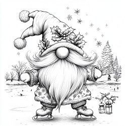 Puntmutsen Kerst Pret | Kleurboek voor Volwassenen ✦ PRE-ORDER ✦