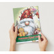 Limited edition kerstkleurboek – kabouterpret in winterse stijl Puntmutsen Kerst Pret kleurboek – feestelijke kabouters voor Volwassenen