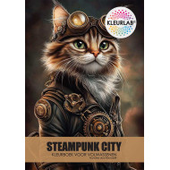 Steampunk City | Kleurboek voor Volwassenen & Tieners