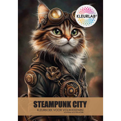 Steampunk City | Kleurboek voor Volwassenen & Tieners