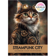Steampunk City | Kleurboek voor Volwassenen & Tieners