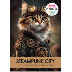Steampunk City | Kleurboek voor Volwassenen & Tieners