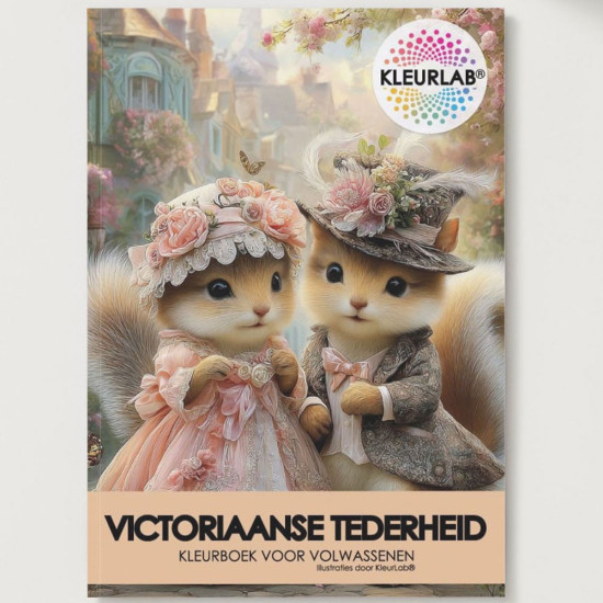 Victoriaanse Tederheid | Kleurboek voor Volwassenen Victoriaanse Tederheid | Kleurboek voor Volwassenen