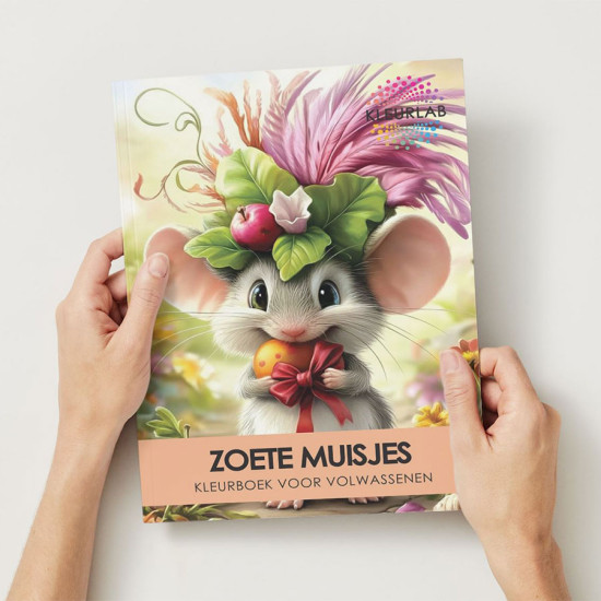 Zoete Muisjes kleurboek voor Volwassenen Zoete Muisjes kleurboek voor Volwassenen