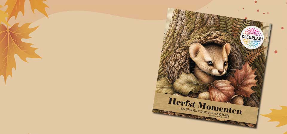 Herfst Momenten - Hét nieuwe seizoenskleurboek - KleurLab®